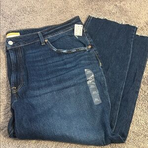 Dark Blue women’s ankle high rise  Jeans